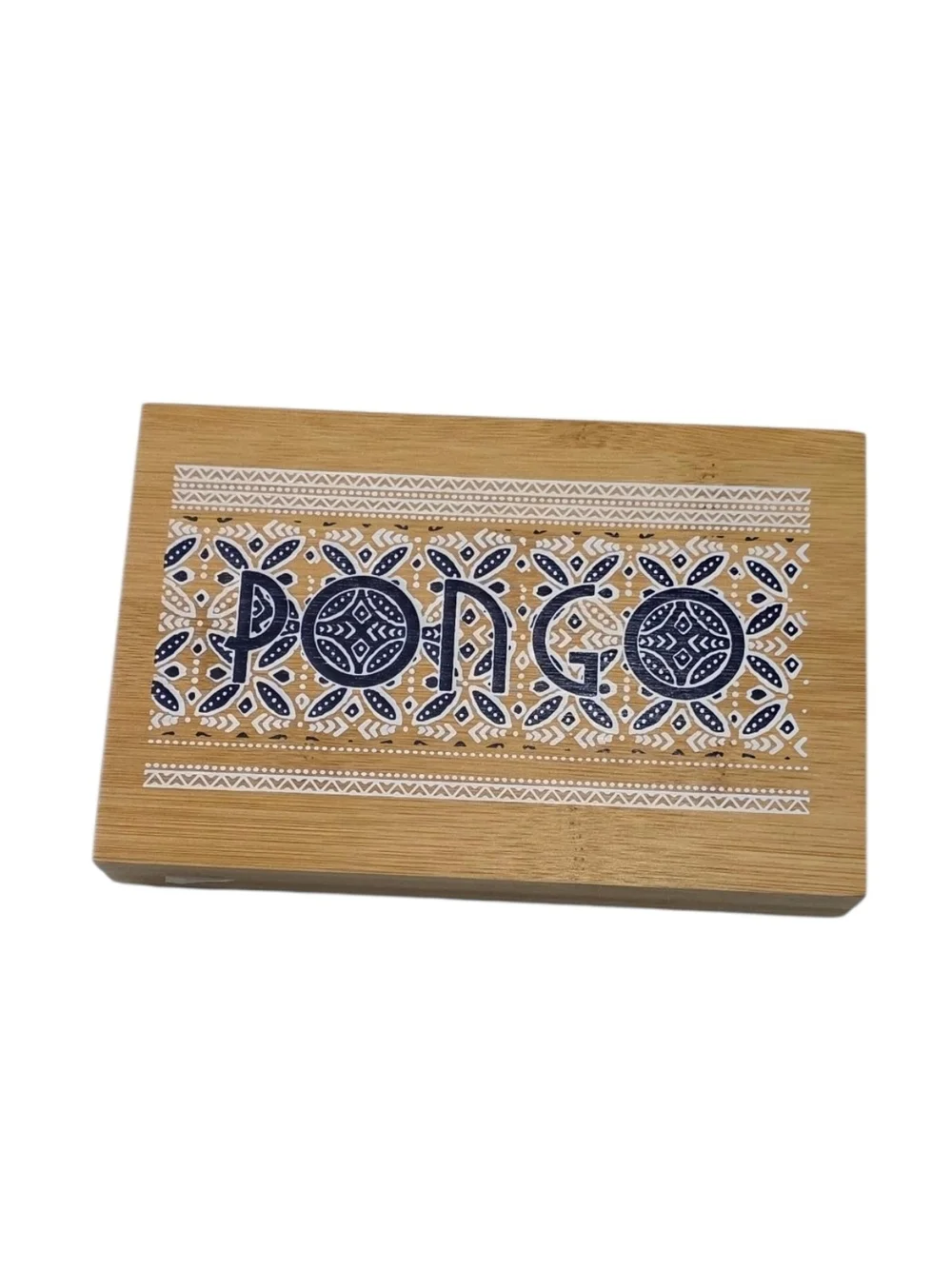 Pongo Bamboo Wine Tool Gift Set Corkscrew Stopper Drip Ring 4 Piece New